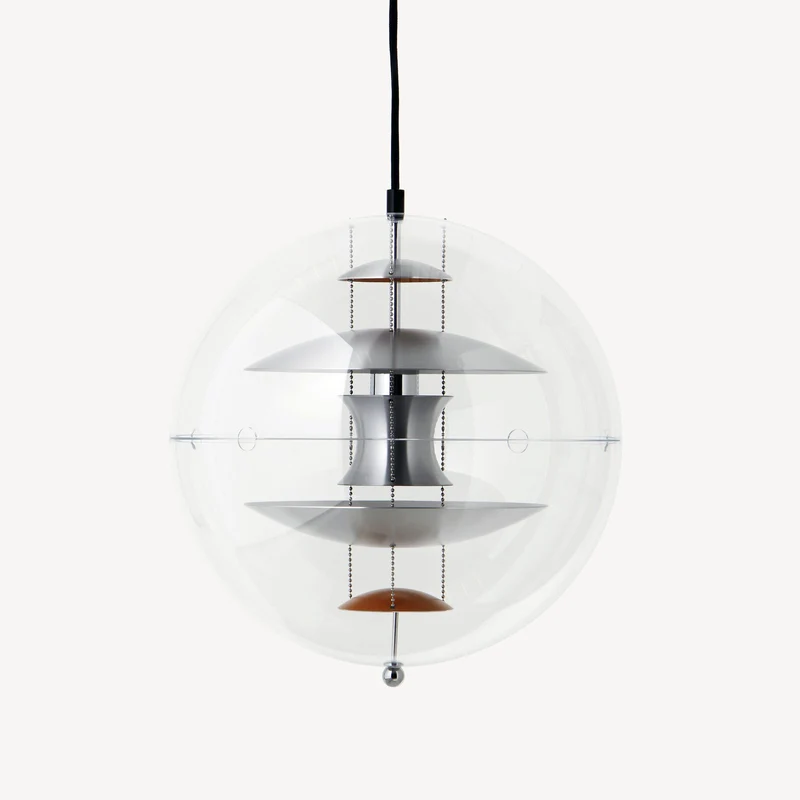 VP Globe Pendant Brushed Aluminium