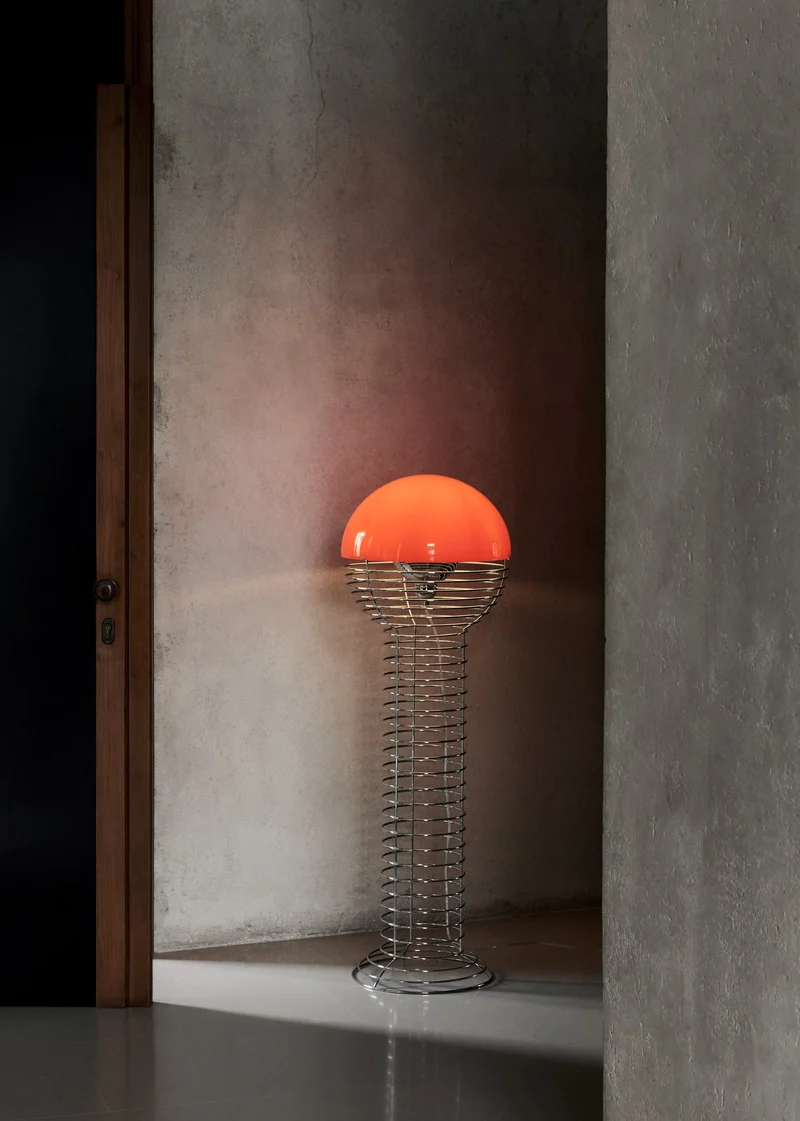 Wire Floor Lamp