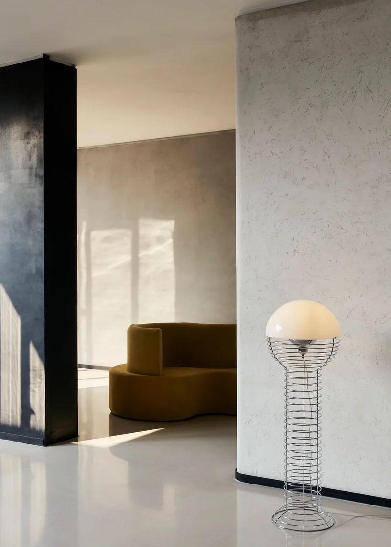 Wire Floor Lamp