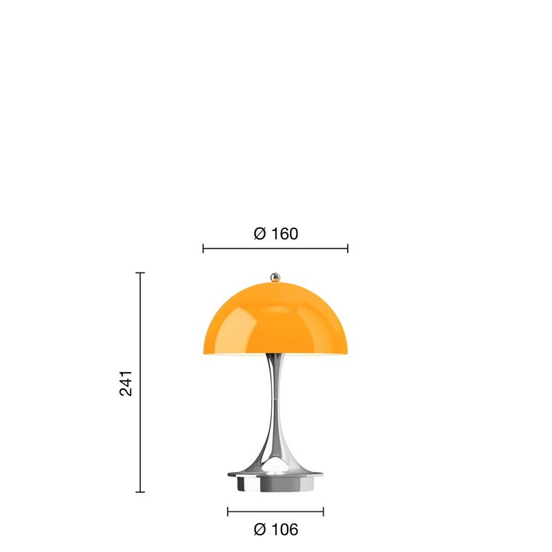 Panthella 160 Portable Lamp V3