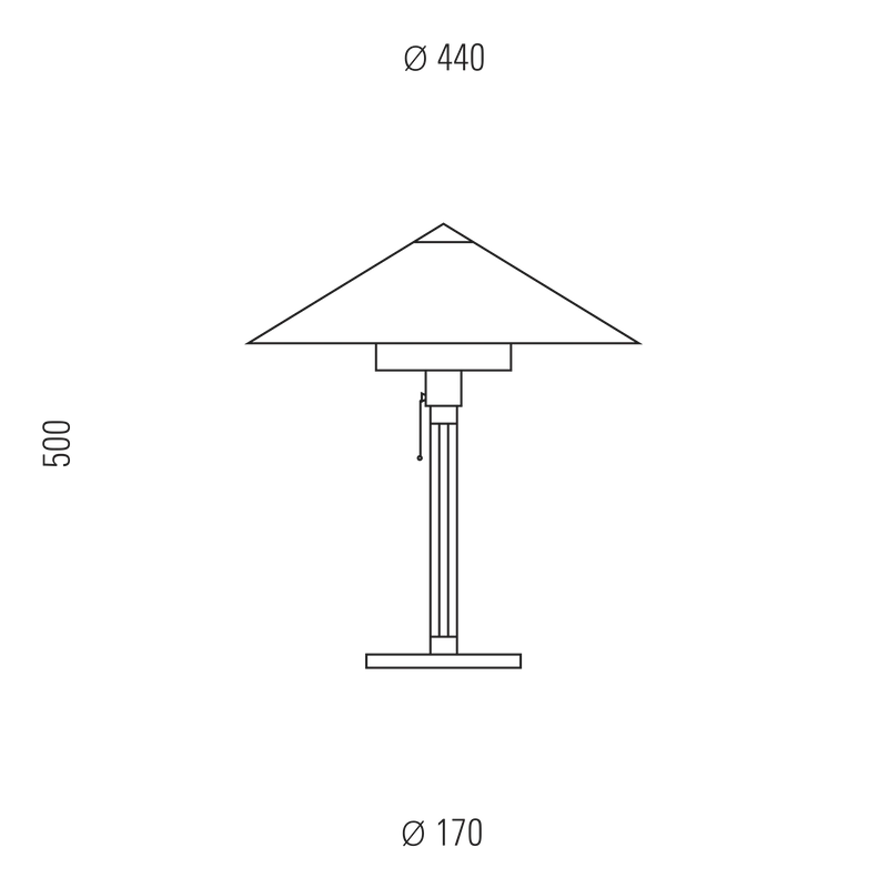 WG 27 Wagenfeld Table Lamp
