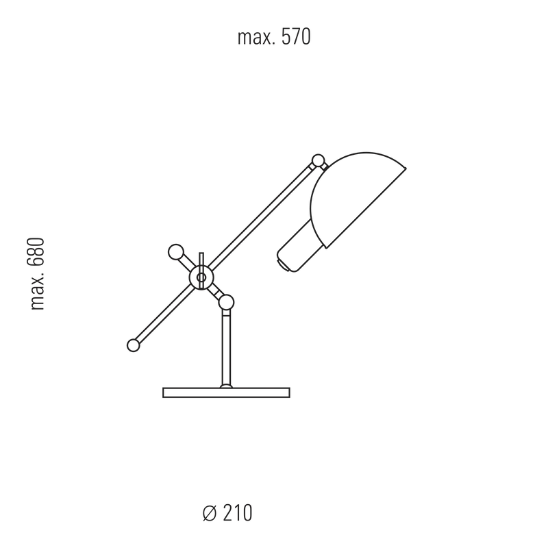 SF 27 Bauhaus Table Lamp