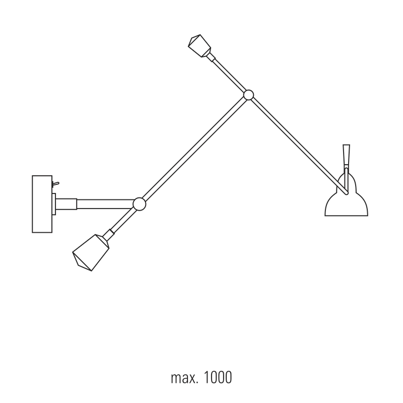 EB 27 WL Buquet Wall Lamp