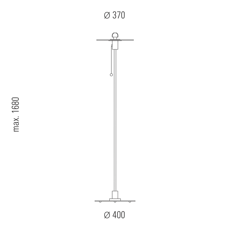 BST 23 Bauhaus Floor Lamp