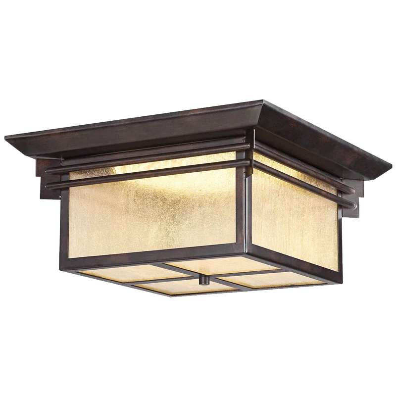 Hickory Point 15wide Led Outdoor Ceiling Light