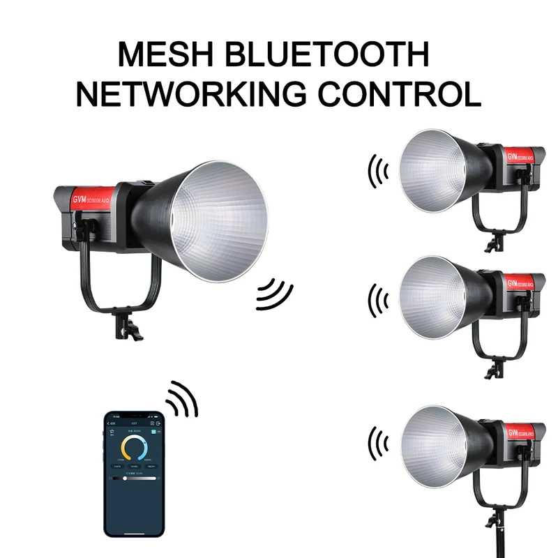 GVM SD300B AIO GVM Bi-Color Best Budget Light for Video