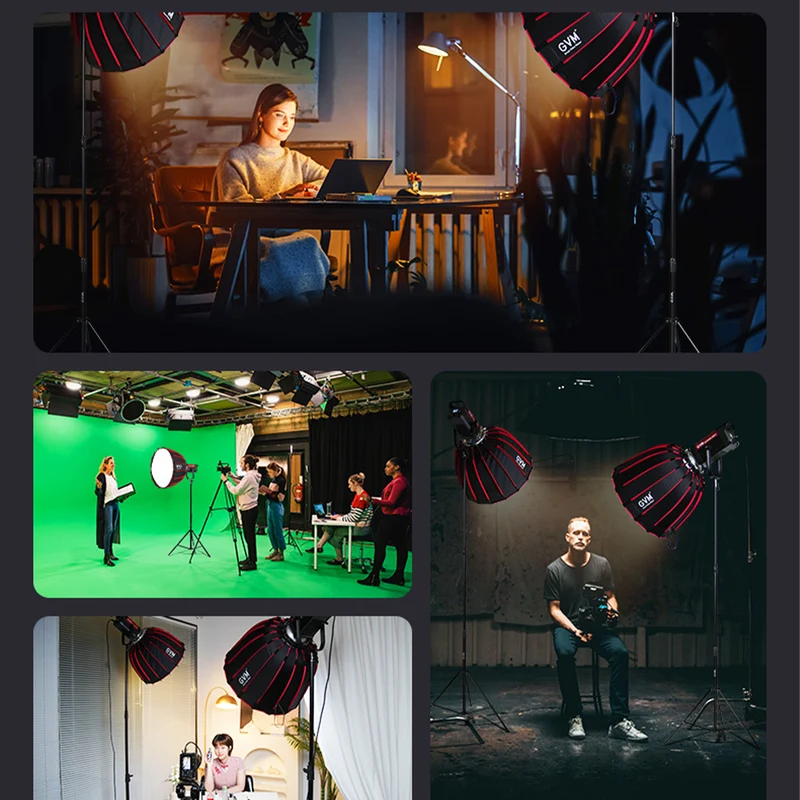 GVM SD300B AIO GVM Bi-Color Best Budget Light for Video