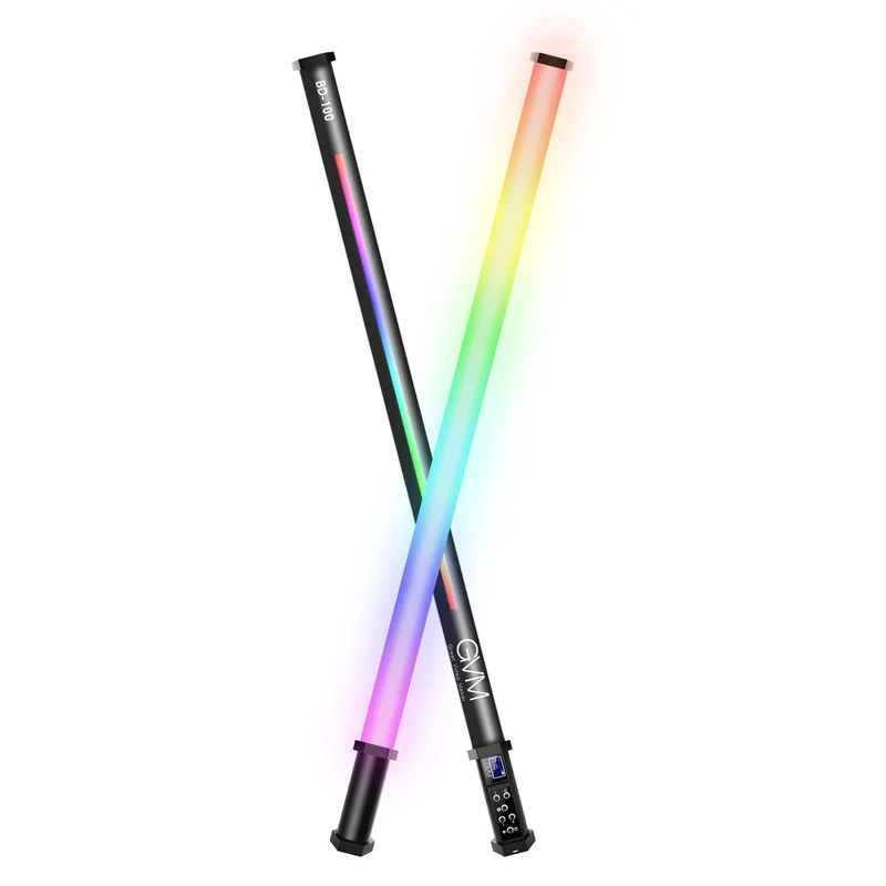 GVM-BD-100D RGB & Bi-Color Wand Light 2 Light Kit