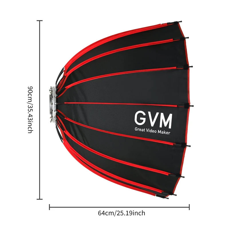 (Open Box) GVM Quick Release And Portable Softbox(35.43'')