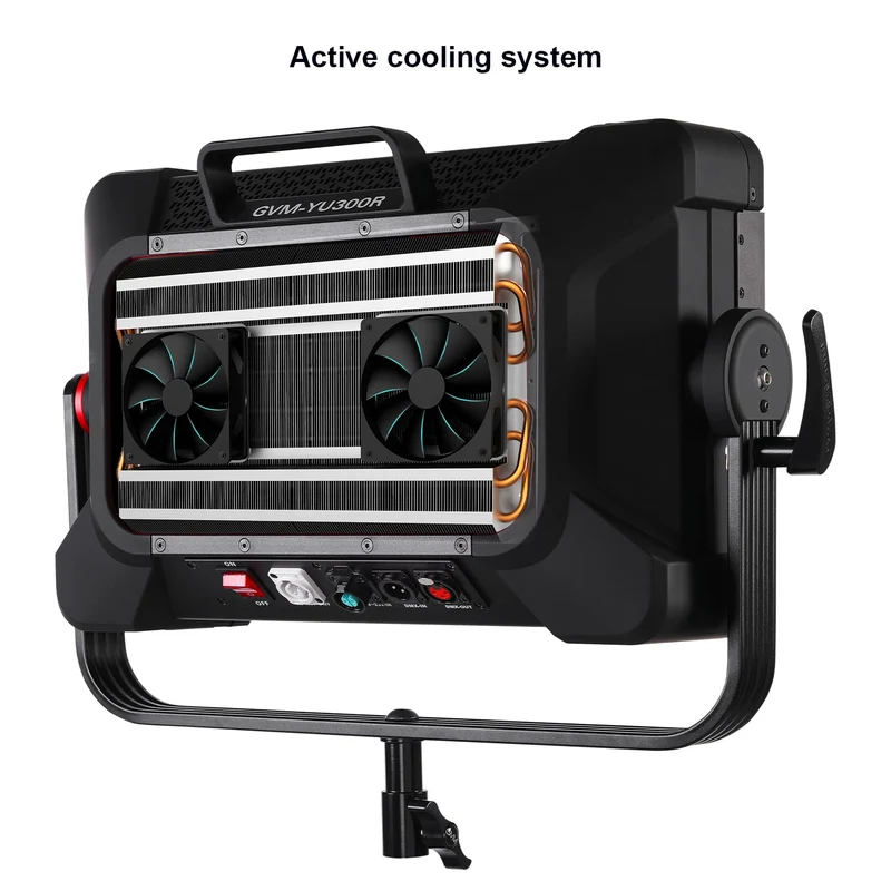 (Open Box) GVM YU300R Led Video Lights Panel Rgb And Bi-Color Studio Light