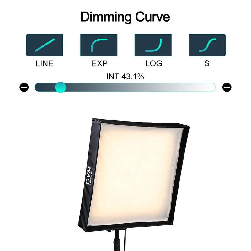 GVM B200C 200W RGB&Bi-Color Flexible LED Light
