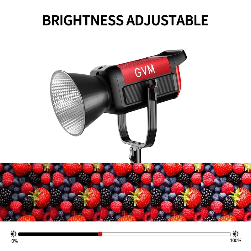 GVM PRO-SD200B 200W Bi-Color Monolight Kit with Lantern Softbox (Open Box)