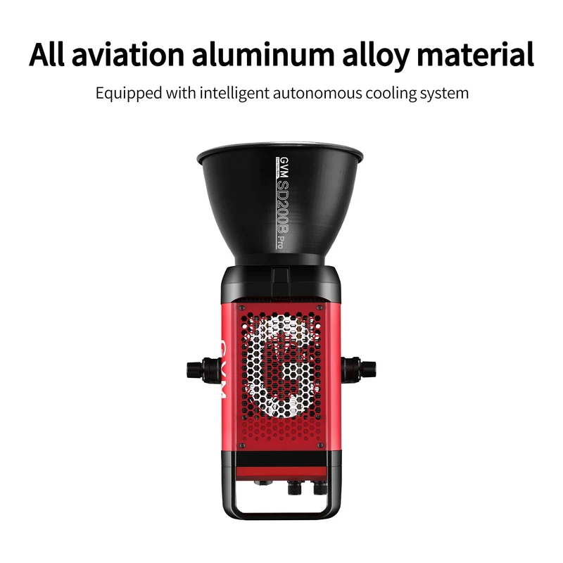 GVM PRO-SD200B 200W Bi-Color Monolight Kit with Lantern Softbox (Open Box)