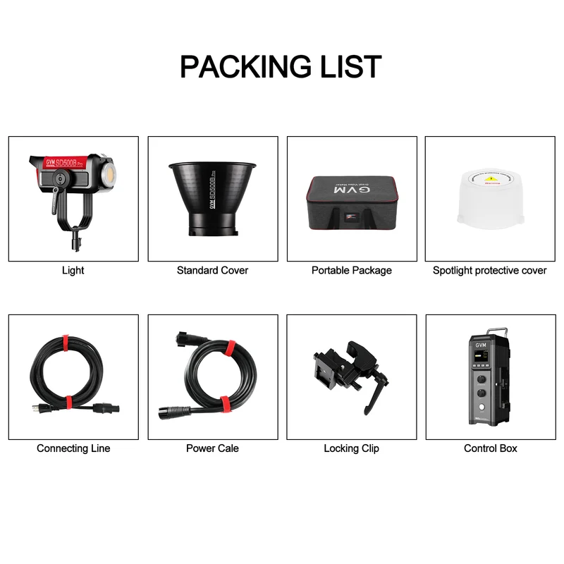 GVM PRO-SD500B 500W Bi-Color Monolight (Buy 1 Get 1 Free)(Add 2 items to cart)