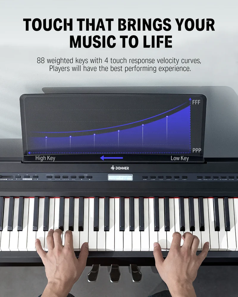 Donner DEP-20 + Piano LED Plus 2026®