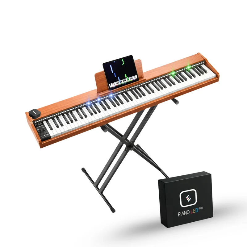 Donner DEP-1S + Piano LED Plus 2026®