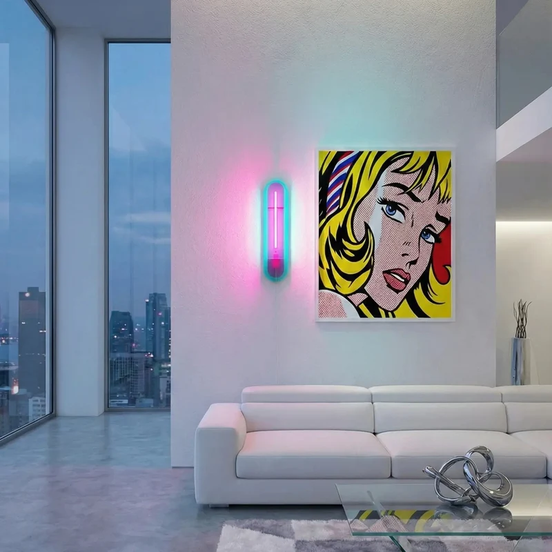 Applique Andy design Pop Art en acrylique