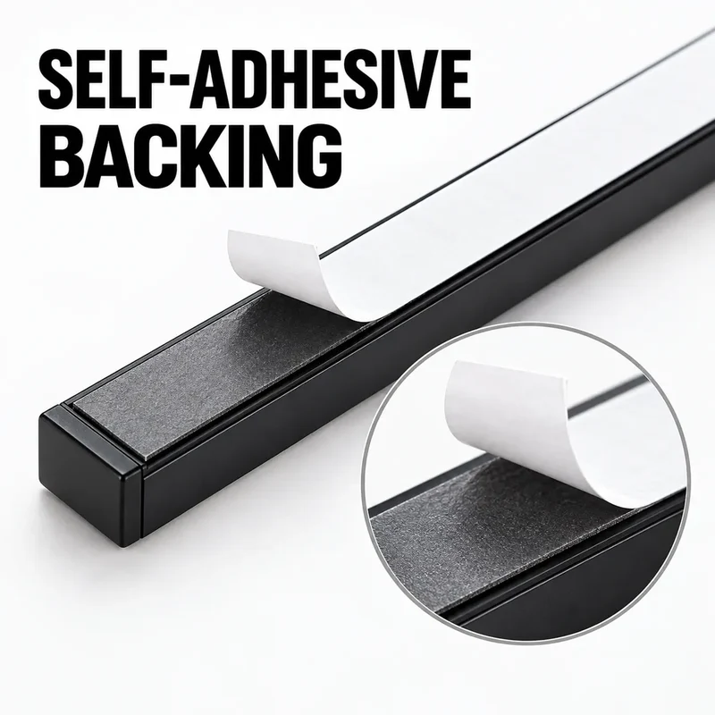 Touch Sensor Slat Wall LED Light Bar Kit - Self-Adhesive, 50/100cm