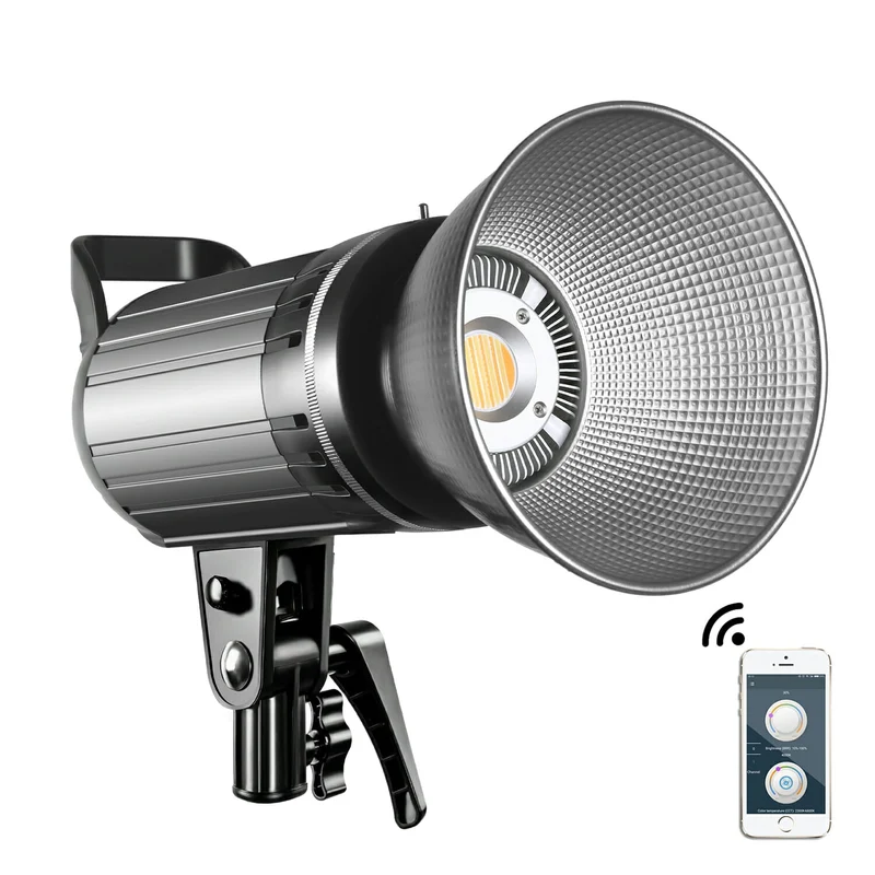 GVM-G100W 90W High Power LED Spotlight Bi-Color Studio Lighting Kit with Lantern Softbox (Open Box)