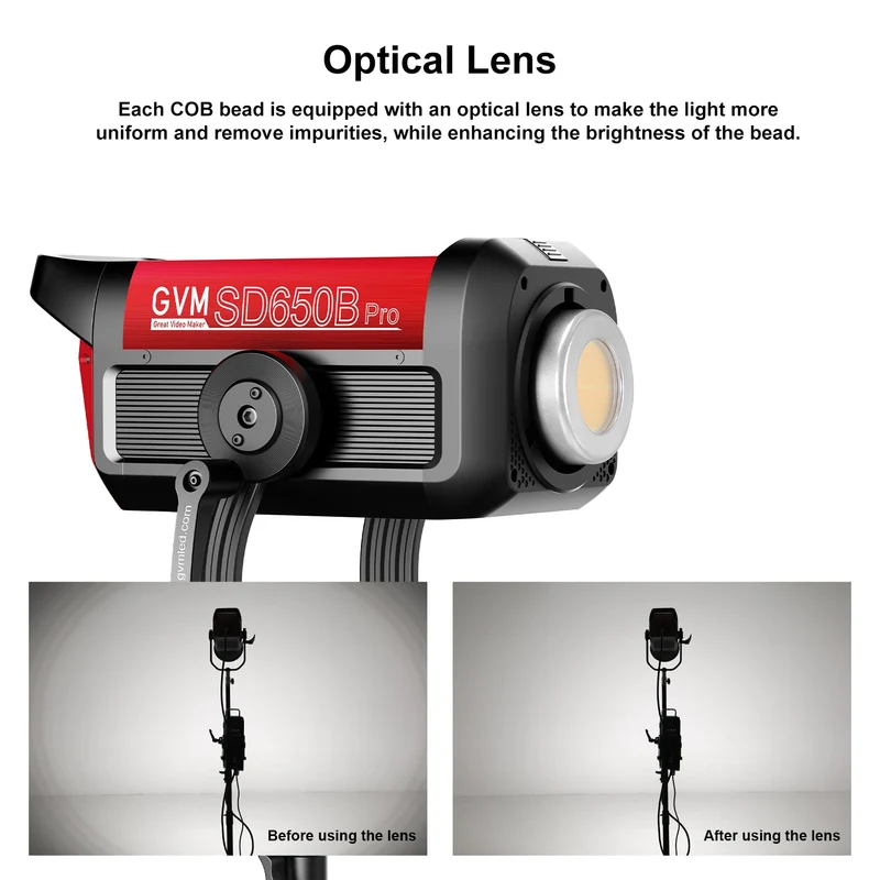GVM Pro SD650B Bi-Color LED Monolight