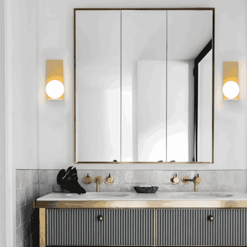 Applique murale Bohème – Applique salle de bain IP44 avec diffuseur blanc