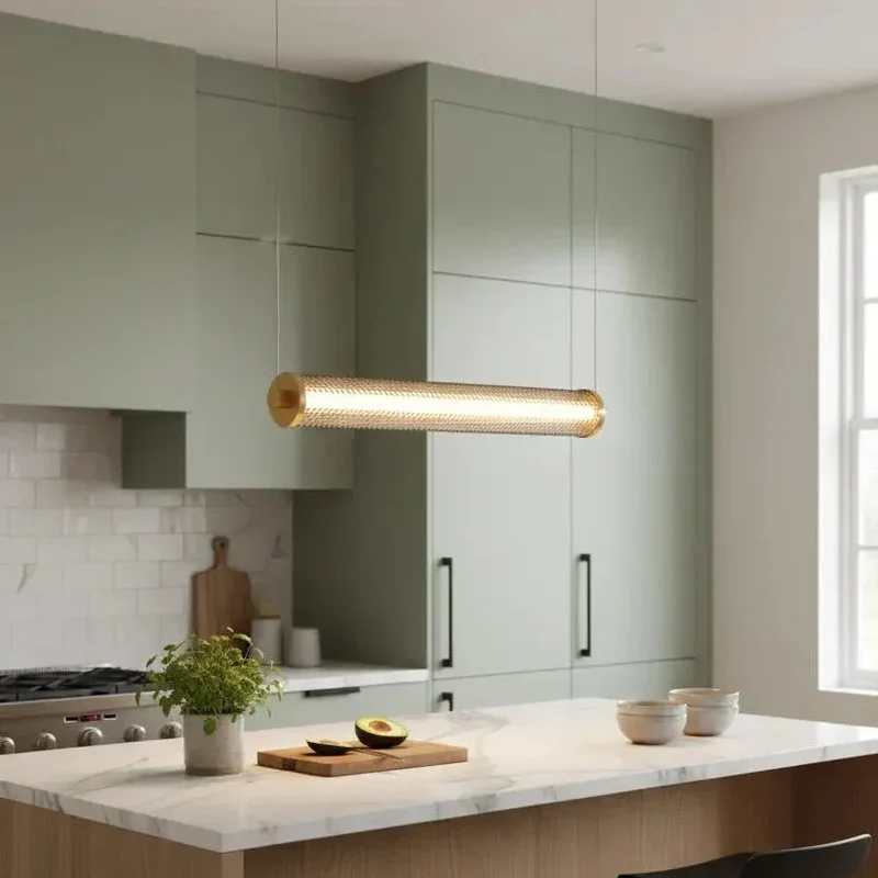 Suspension horizontale Tiffany – Luminaire design LED dimmable élégant