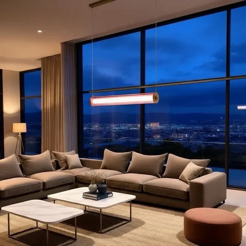 Suspension horizontale Tiffany – Luminaire design LED dimmable élégant