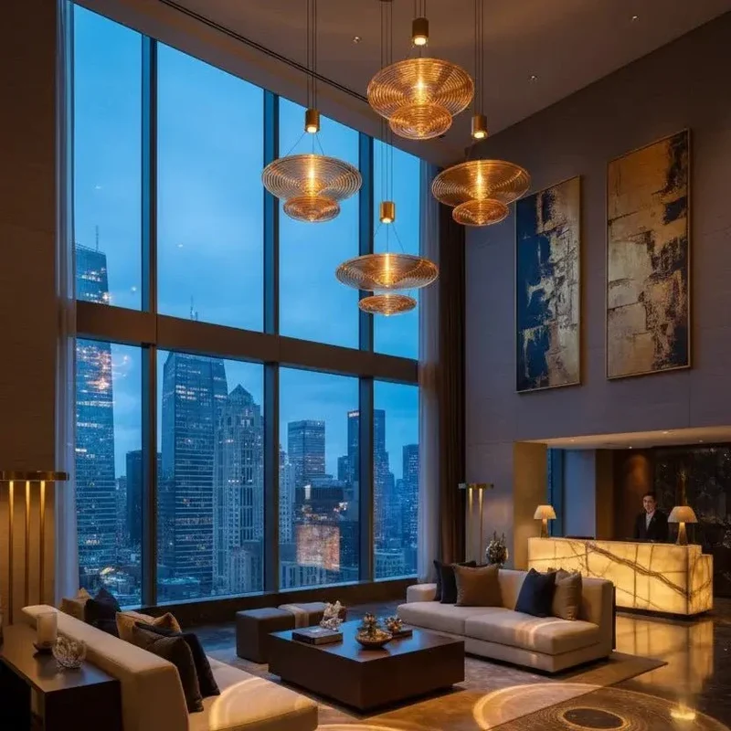 Suspension Venise – Suspension design effet goutte d’eau lumineuse