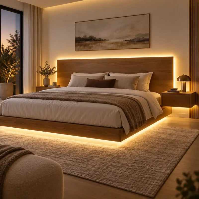 Self-Adhesive COB Neon LED Strip Light for Under Cabinet - Penetrating Touch Sensor, 24V