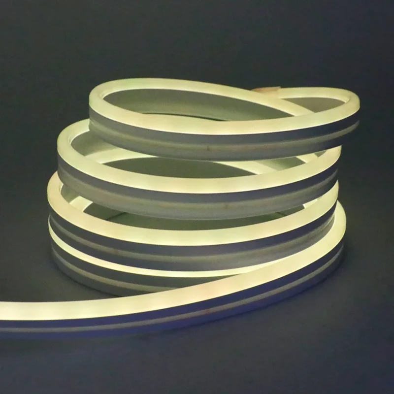 DC 24V RGB Neon Rope LED Strip Light - App Control, Music Sync, Waterproof, AC 110V/220V