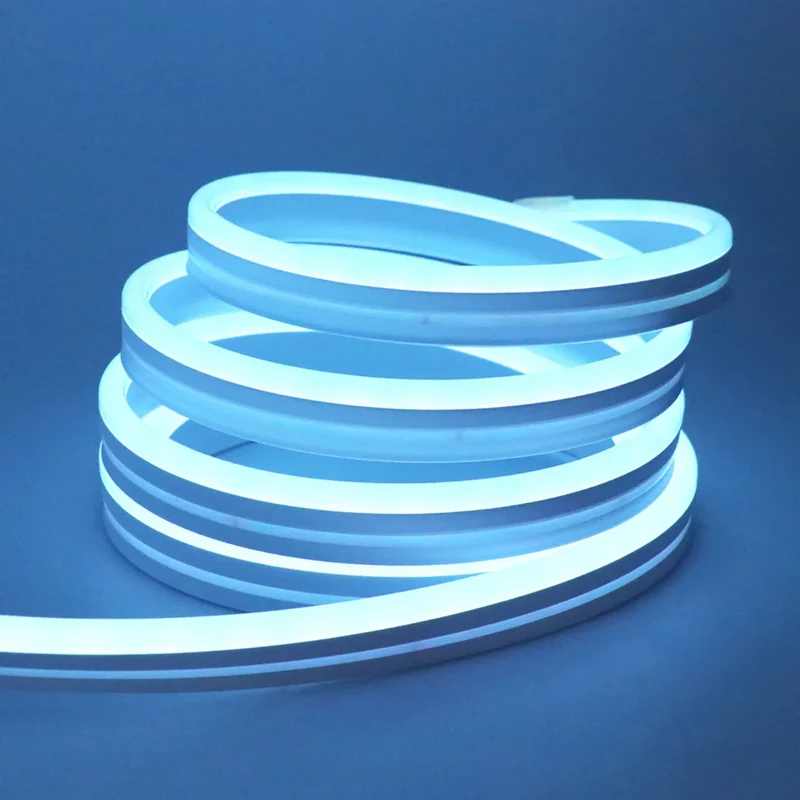 DC 24V RGB Neon Rope LED Strip Light - App Control, Music Sync, Waterproof, AC 110V/220V