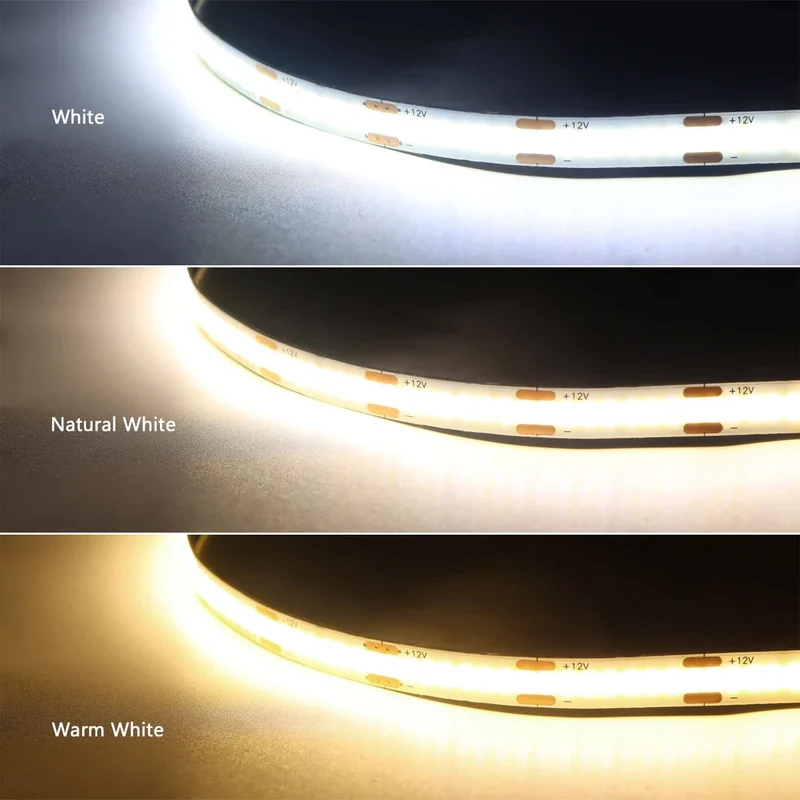 Hidden Touch Sensor COB LED Strip Light Kit