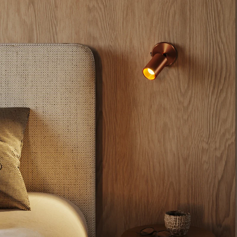 Spot GU10 Spotlight LED Bispot - Cuivre satiné