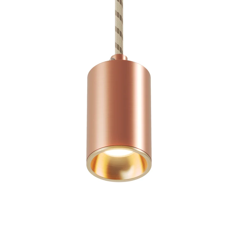 Spot GU10 Spotlight LED Bispot - Cuivre satiné / Bronze satiné
