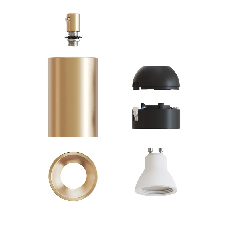 Spot GU10 Spotlight LED Bispot - Bronze satiné