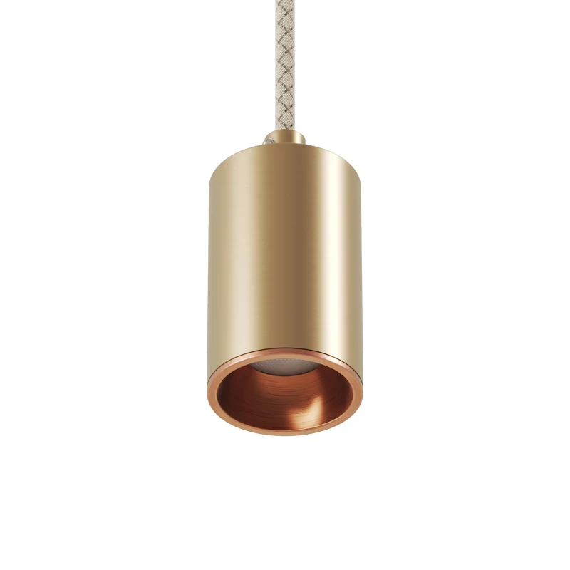 Spot GU10 Spotlight LED Bispot - Bronze satiné / Cuivre satiné