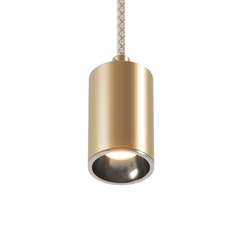 Spot GU10 Spotlight LED Bispot - Bronze satiné / Chrome