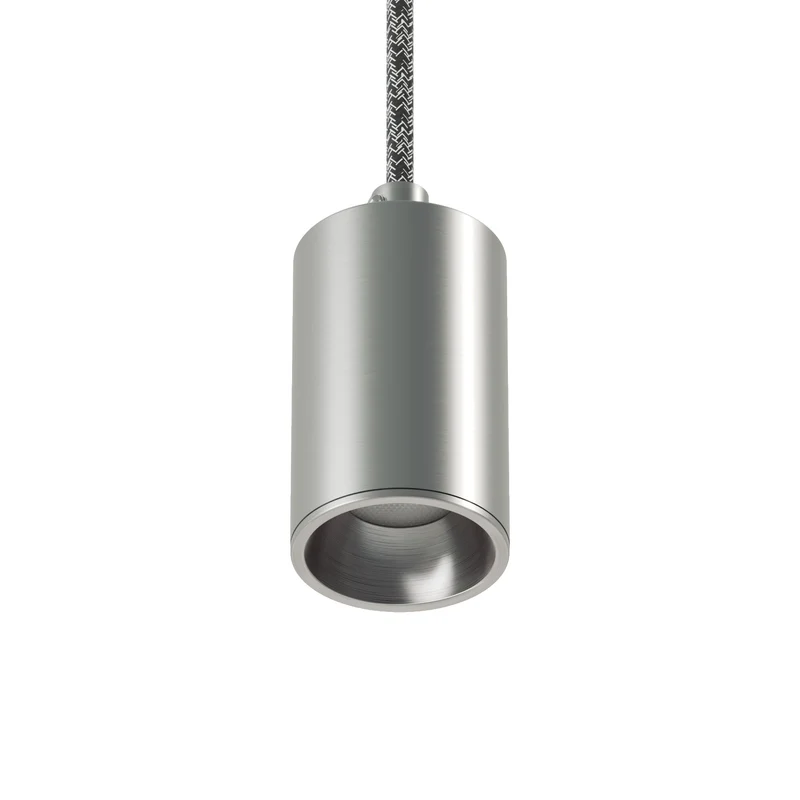 Spot GU10 Spotlight LED Bispot - Titane satiné