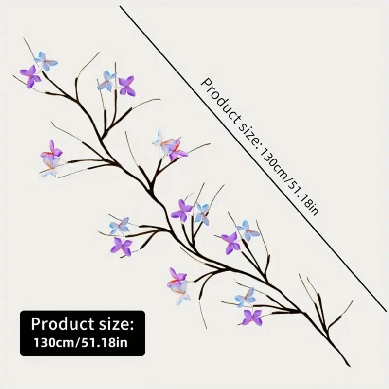 8 Modes Enchanted Willow Vine Light LED Light - 8 Modes, USB Powered Butterfly Design