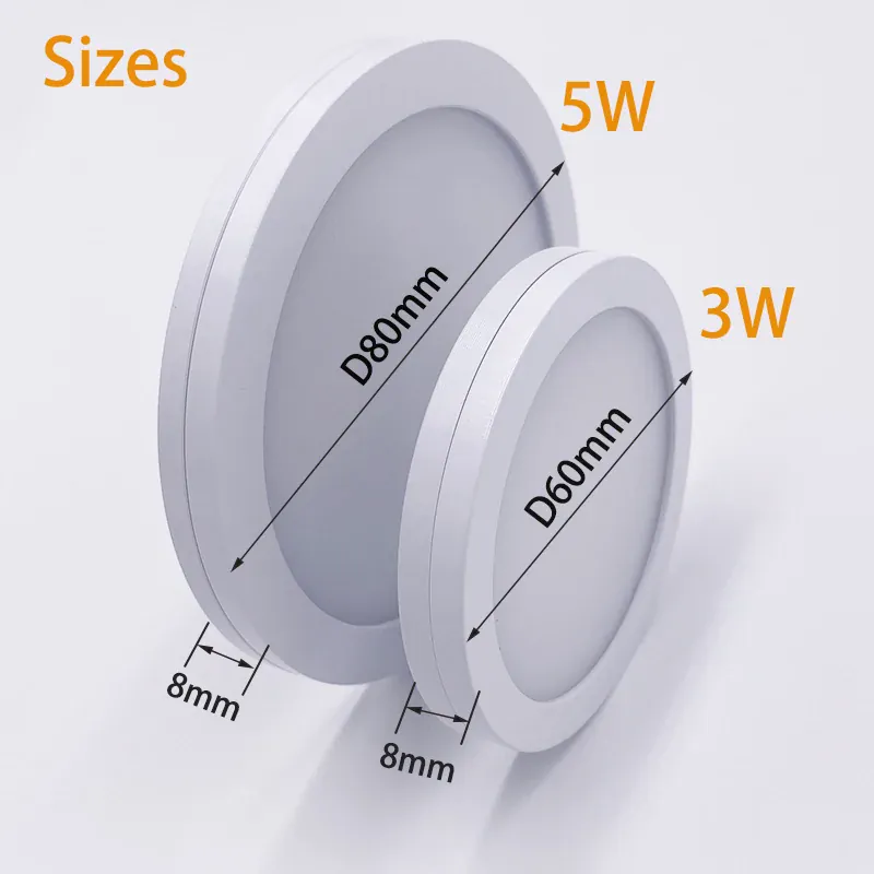 12V Ultra-Thin Aluminum LED Puck Lights - Mini Ceiling, Cabinets & RV Lighting
