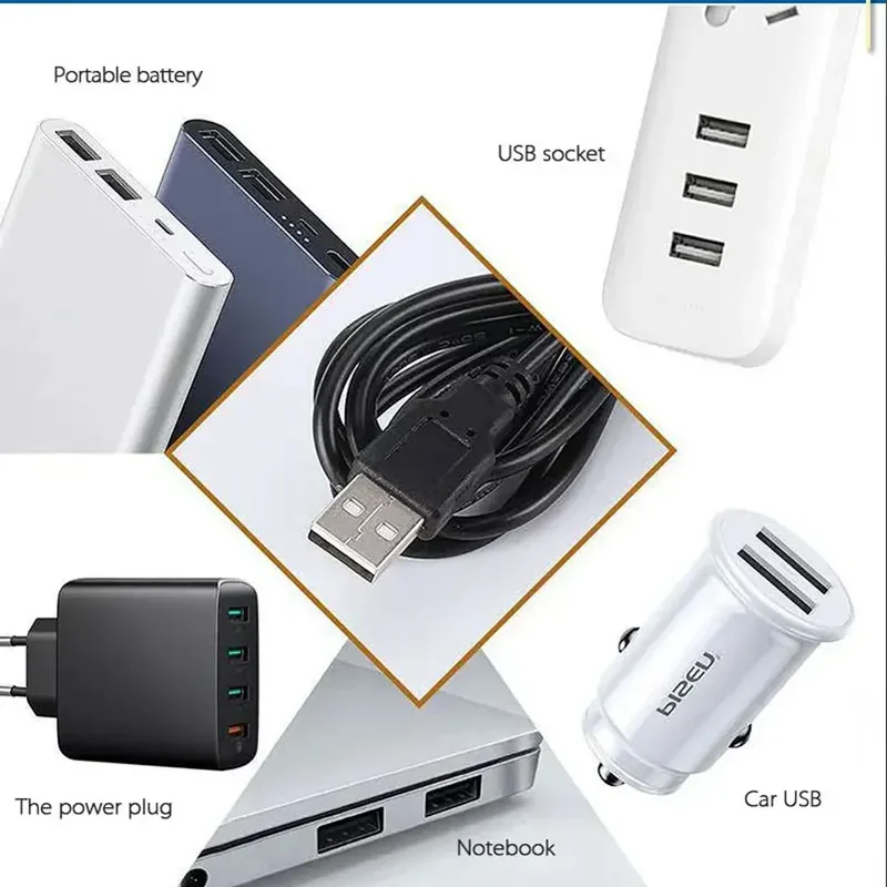 USB Under Cabinet LED Puck Lights — Switch Control, High CRI, Aluminum Body, 5V