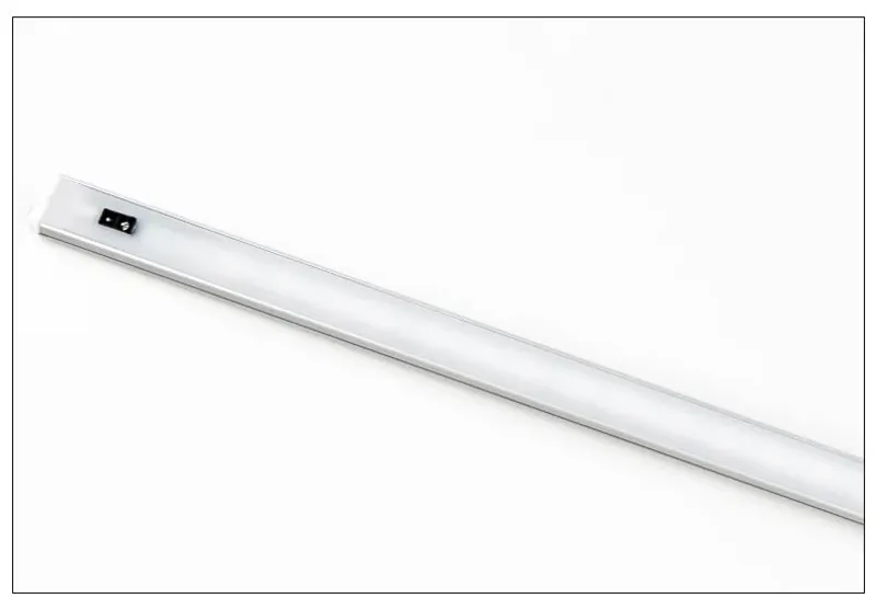 Hand Wave Sensor Under Cabinet LED Light Bar - USB Powered, 3-Color Aluminum