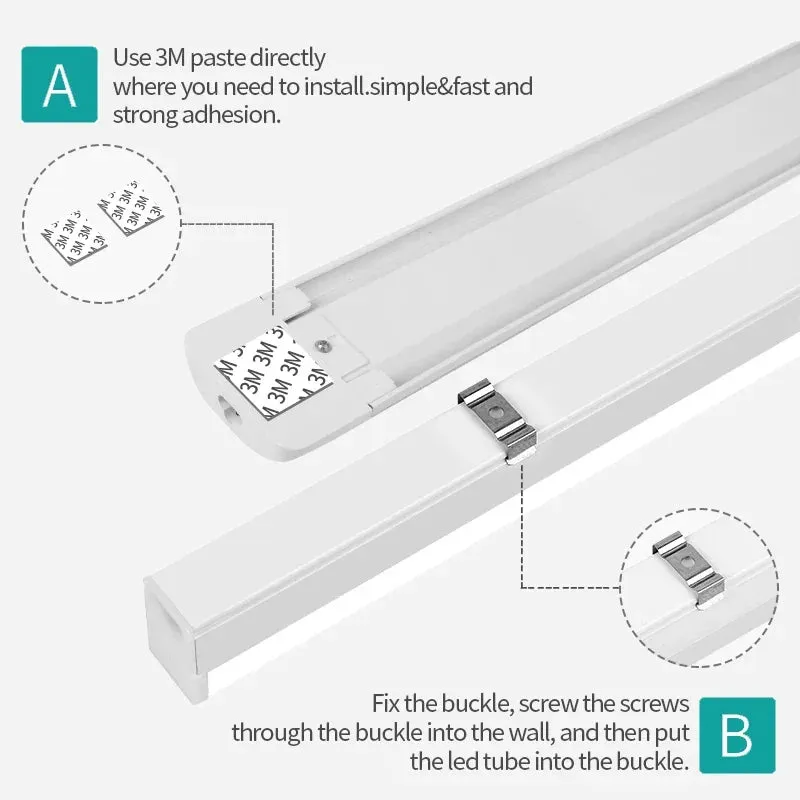 Moisture-Proof Under Cabinet LED Light Bar - Waterproof Dustproof, Super Bright