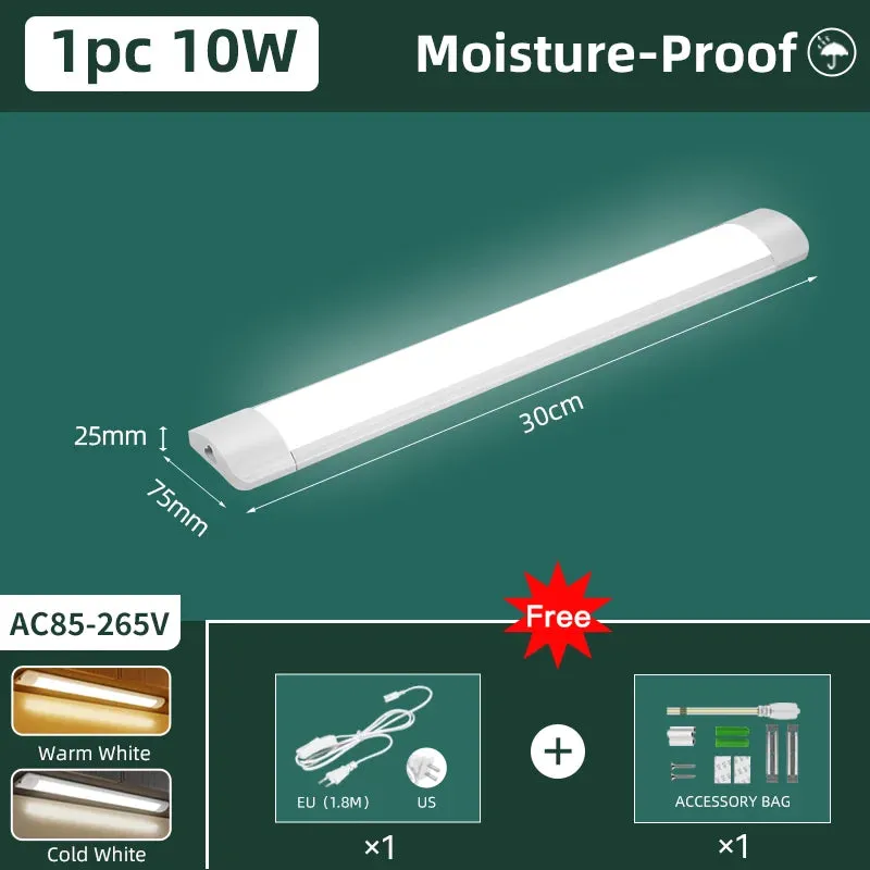 Moisture-Proof Under Cabinet LED Light Bar - Waterproof Dustproof, Super Bright