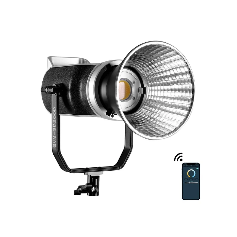 GVM 200W High Power Bi-Color LED Spotlight Light