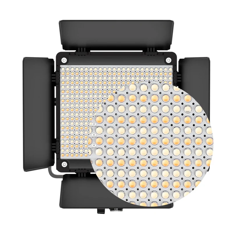 GVM-480LS 28W High Beam Bi-Color LED Video Soft Light（3-Light Kit）