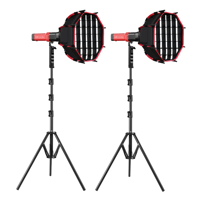 GVM PD60C RGB Pocket LED Monolight (2-Light Kit)