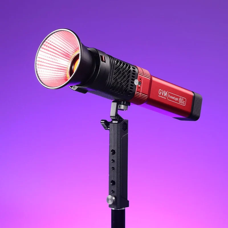 GVM PD60C RGB Pocket LED Monolight (2-Light Kit)