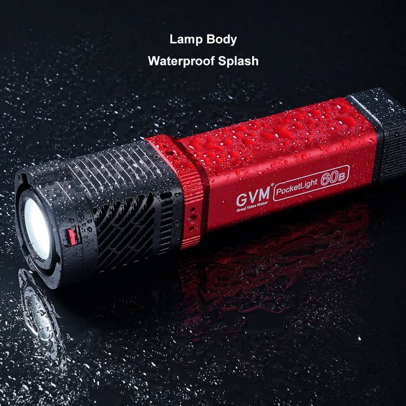GVM PD60B 60W Hand-held LED Light Spotlights