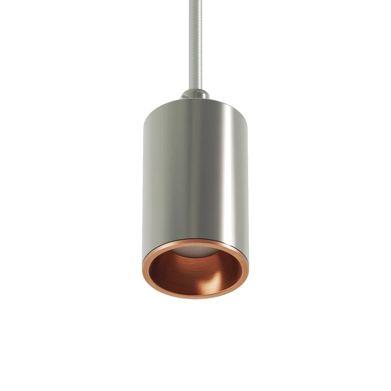 Spot GU10 Spotlight LED Bispot - Chrome / Cuivre satiné